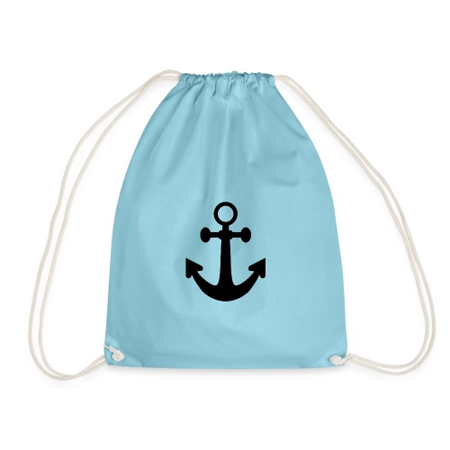 anchor - Drawstring Bag