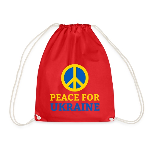 Peace for Ukraine Frieden Support Solidarität - Turnbeutel
