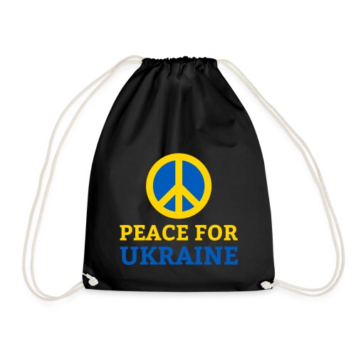 Peace for Ukraine Frieden Support Solidarität - Turnbeutel