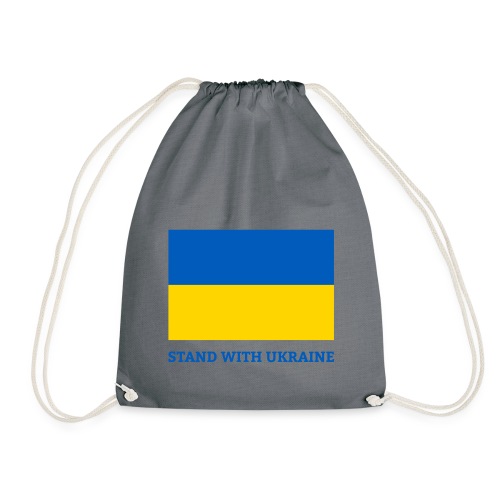 Stand with Ukraine Flagge Support & Solidarität - Turnbeutel
