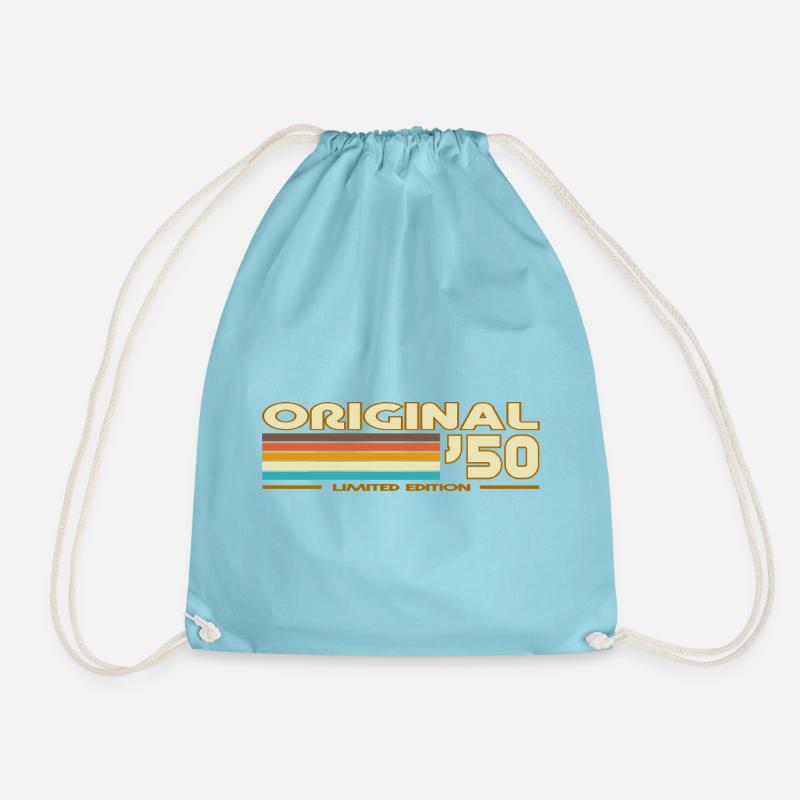 Original 50 Vintage Rainbow - Turnbeutel - Aqua