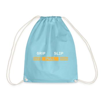 Grip Slip Pullover Klettern & Fitness - Turnbeutel - Aqua - Vorne