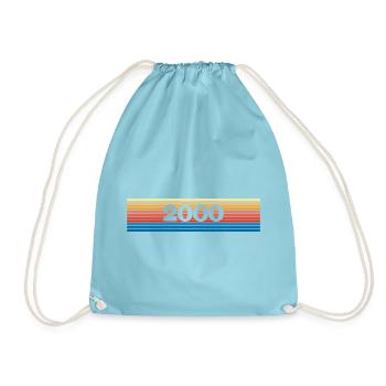 Regenbogen 2000 - Turnbeutel - Aqua - Vorne