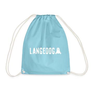 Phoque Langeoog - Sac de sport léger - aqua - Devant