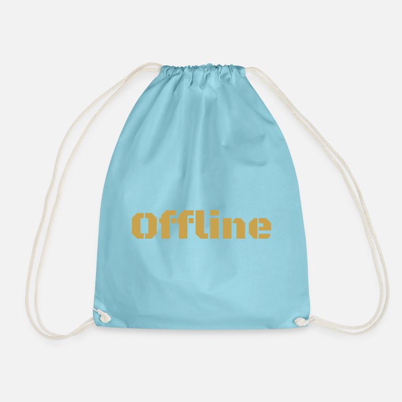 Offline - Turnbeutel - Aqua