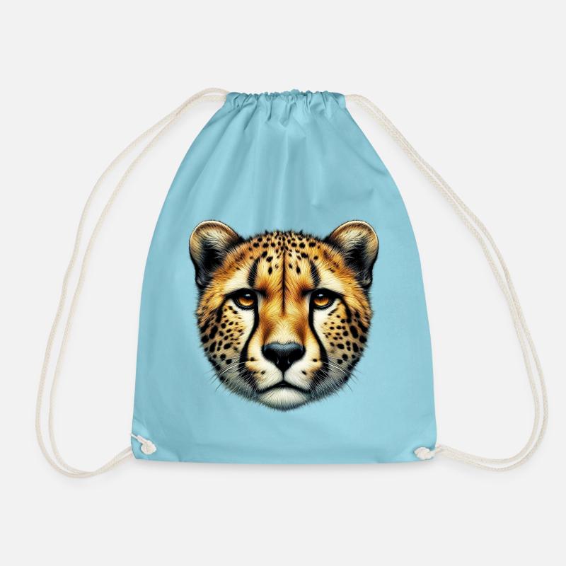 Gepard - Turnbeutel - Aqua