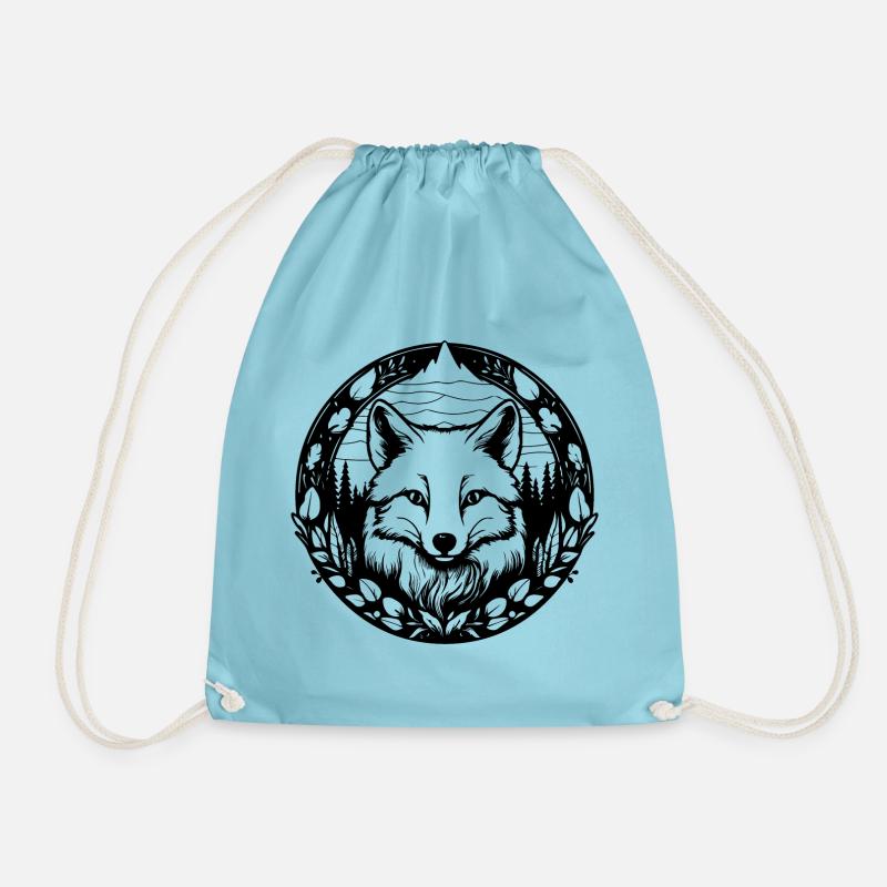 Fox - Turnbeutel - Aqua