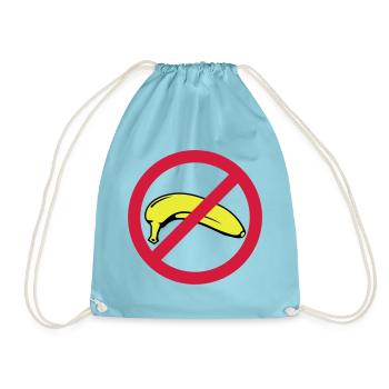 No Banana | Keine Banane - Sac de sport léger - aqua - Devant