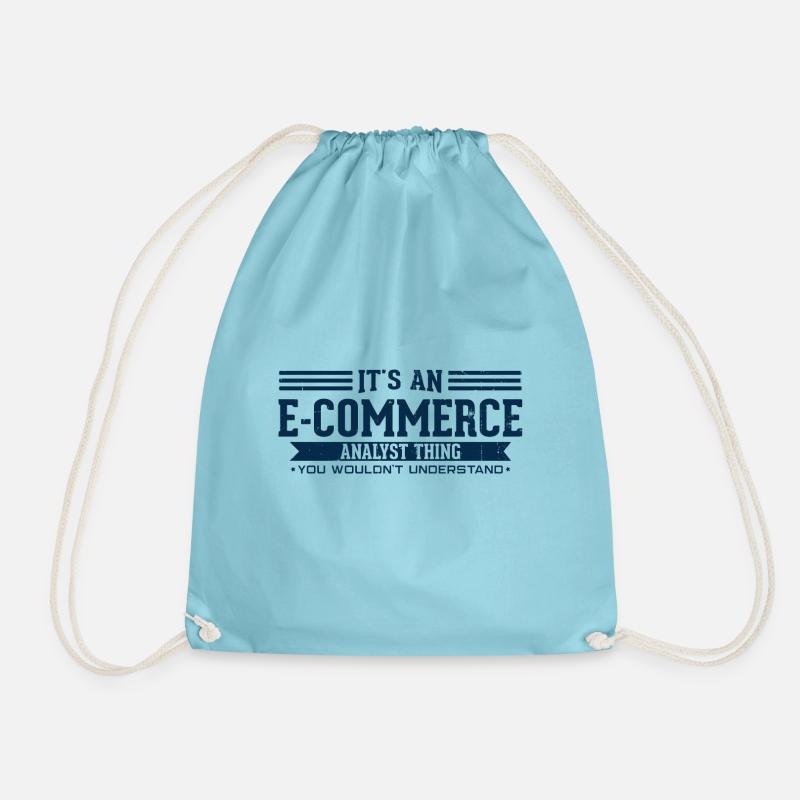 E-Commerce - Turnbeutel - Aqua