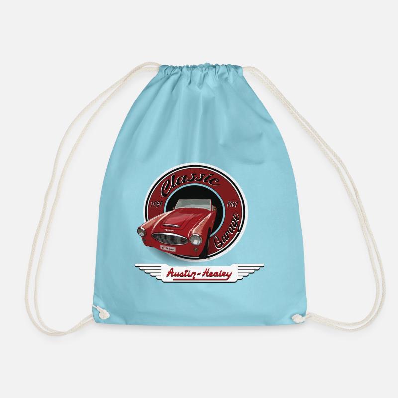 Classic Car - Drawstring Bag - aqua