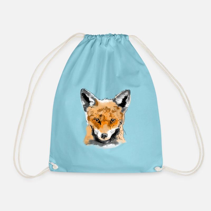 Fuchs - Turnbeutel - Aqua