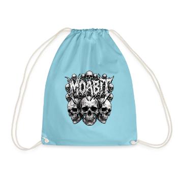 Moabit Berlin Heavy Metal - Turnbeutel - Aqua - Vorne