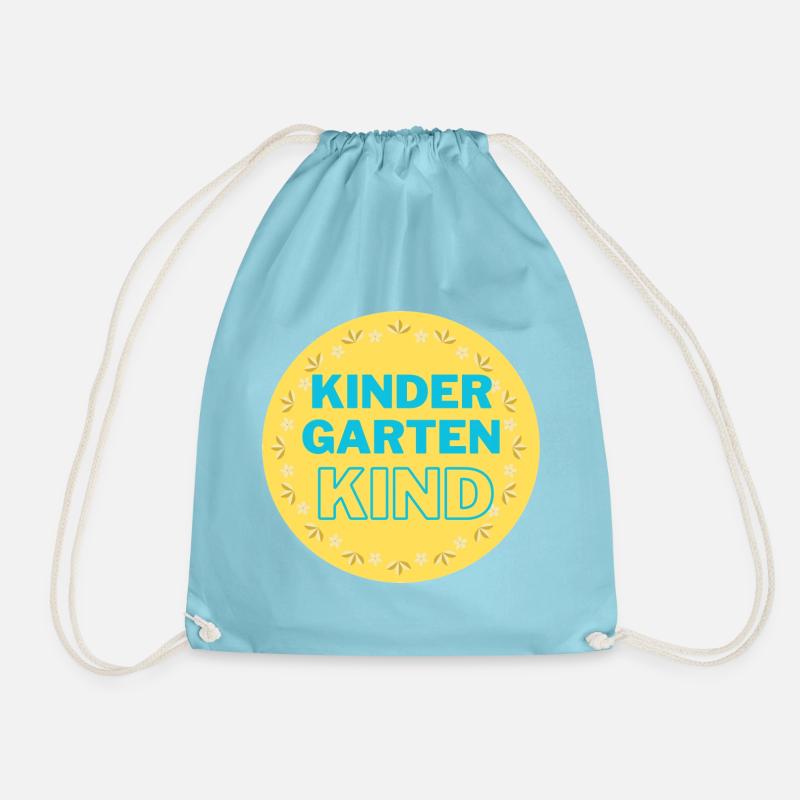 Kindergartenkind - Turnbeutel - Aqua
