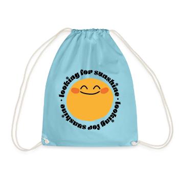 À la recherche de soleil - Sac de sport léger - aqua - Devant