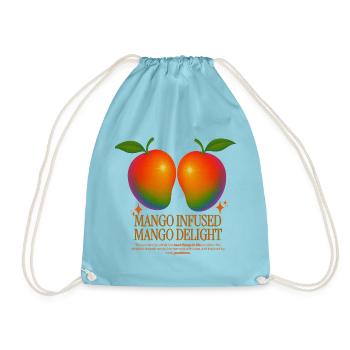 Mango-infundierte Mango-Delight - Turnbeutel - Aqua - Vorne