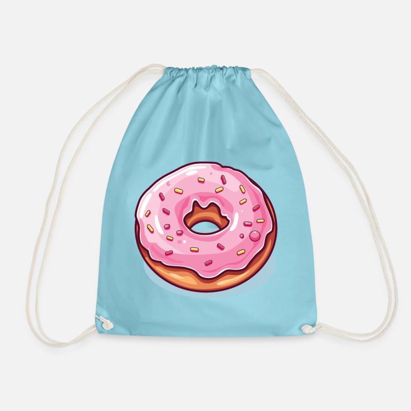 Donut - Turnbeutel - Aqua