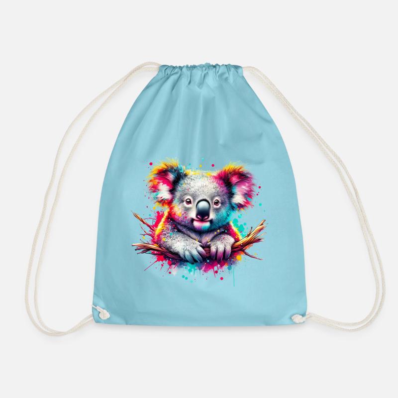 Koala - Turnbeutel - Aqua