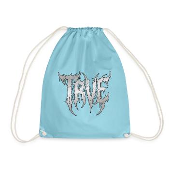 Heavy Metal Trve Truth - Turnbeutel - Aqua - Vorne