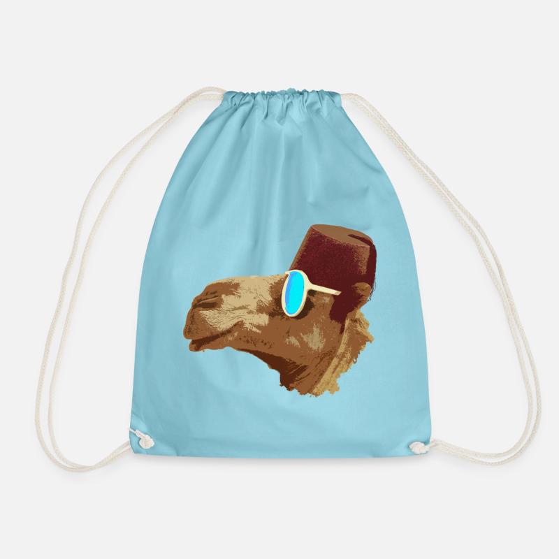 Kamel Cool - Turnbeutel - Aqua