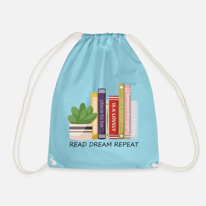 Bunte Buchreihe - Turnbeutel - Aqua