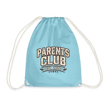 Parents Club 2024 - Turnbeutel - Aqua - Vorne