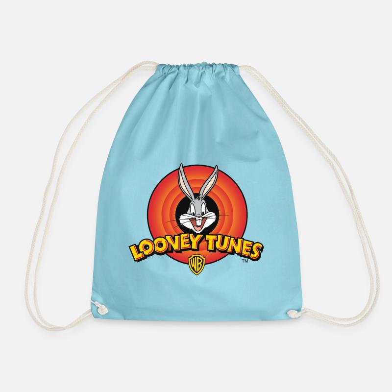 Looney Tunes Bugs Bunny - Drawstring Bag - aqua