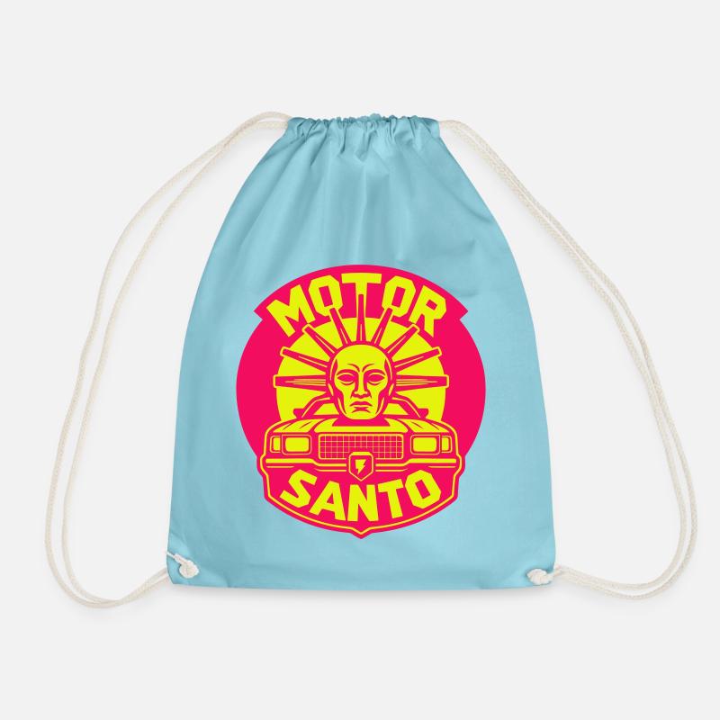 Motor Santo: Phonk-Master - Turnbeutel - Aqua