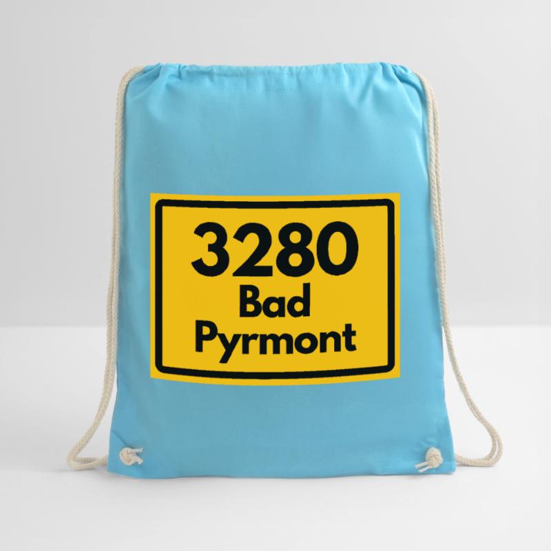OLD POSTCODE POSTCODE RETRO 3280 BAD PYRMONT Drawstring Bag