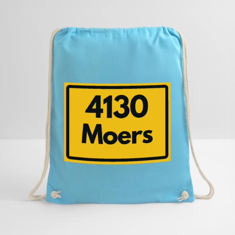 OLD POSTCODE POSTCODE RETRO 4130 MOERS Drawstring Bag