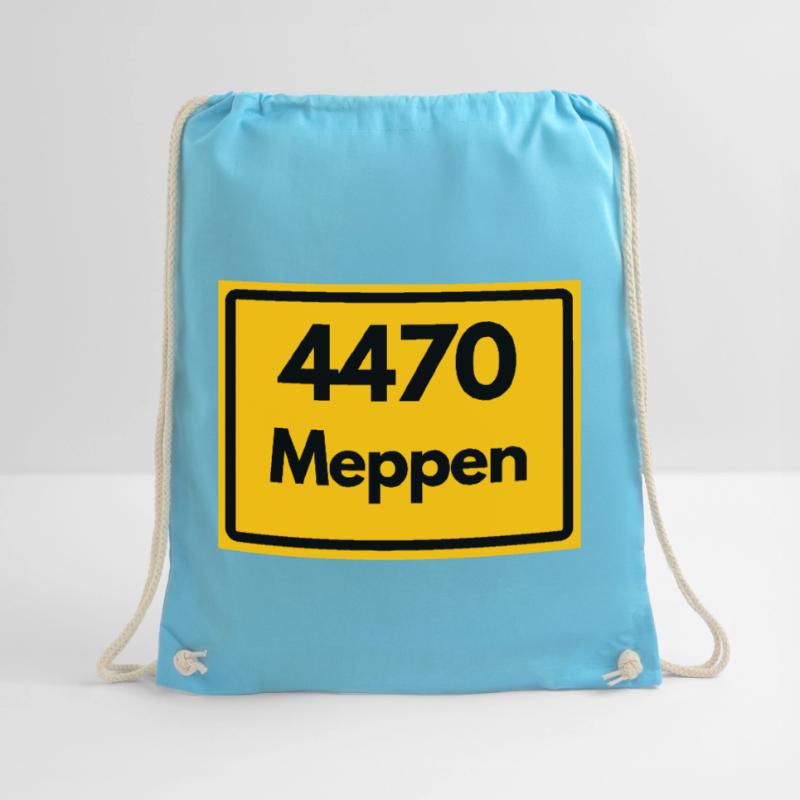 OLD POSTCODE POSTCODE RETRO 4470 MEPPEN Drawstring Bag