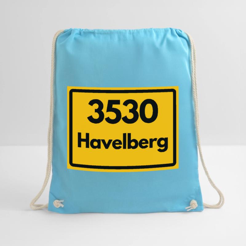 OLD POSTCODE POSTCODE 3530 HAVELBERG HEIMATSTOLZ Drawstring Bag