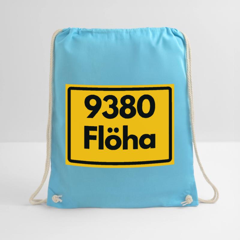OLD POSTCODE SAXONY POSTCODE 9380 09557 FLÖHA Drawstring Bag