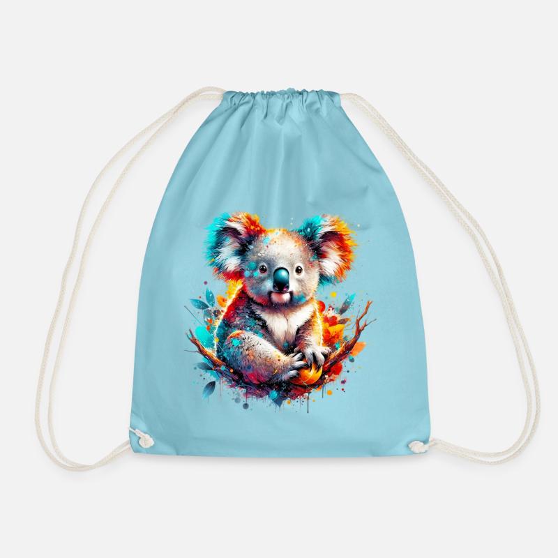 Koala - Turnbeutel - Aqua