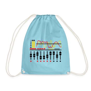 Mixing Table - Turnbeutel - Aqua - Vorne