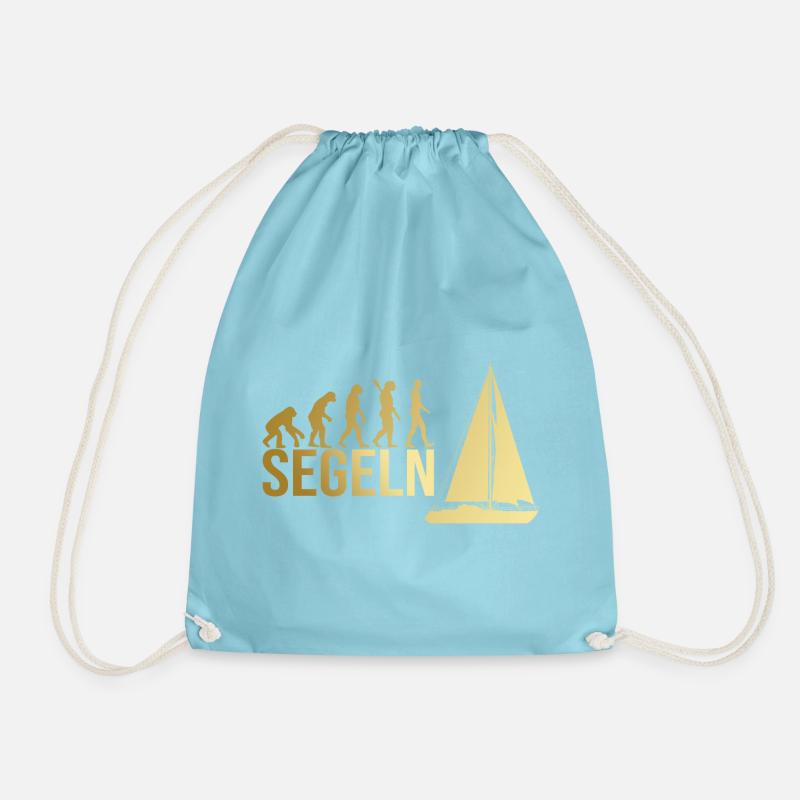 Evolution Segeln - Turnbeutel - Aqua