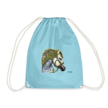 Pegasus - Turnbeutel - Aqua - Vorne