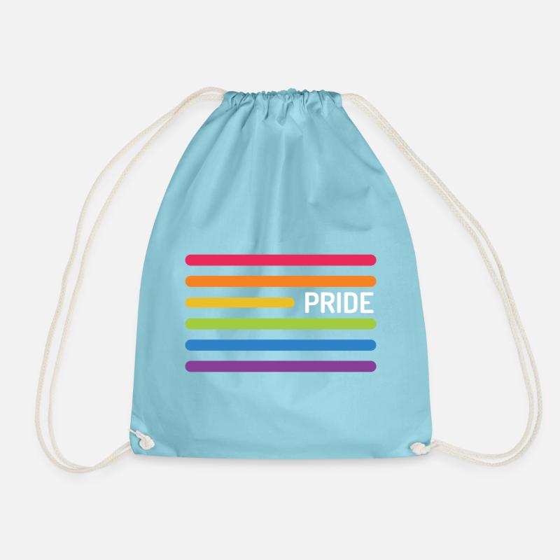 LGBT Pride Monat - Pride! - Turnbeutel - Aqua