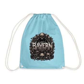 Bayern Death Metal - Turnbeutel - Aqua - Vorne