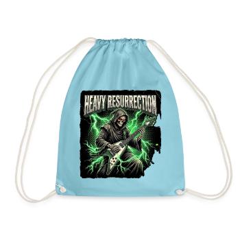 Heavy Resurrection - Turnbeutel - Aqua - Vorne