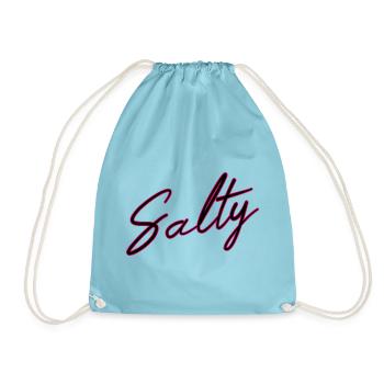 Salty Salzig Design - Turnbeutel - Aqua - Vorne