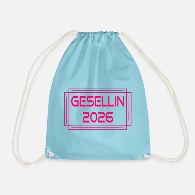 Certificat de compagnon Diplôme 2026 Compagne - Sac de sport léger - aqua