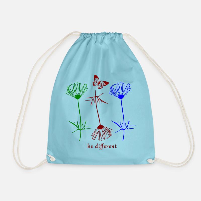 be different - Turnbeutel - Aqua