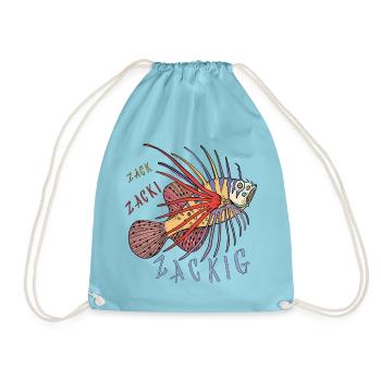 Poissons, Monde sous-marin - Sac de sport léger - aqua - Devant