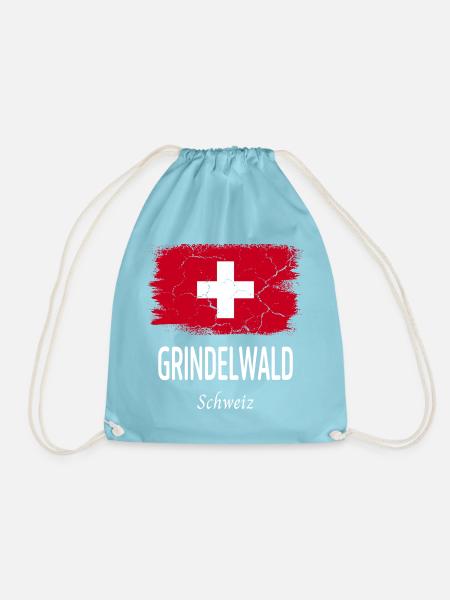 Grindelwald - Turnbeutel - Aqua