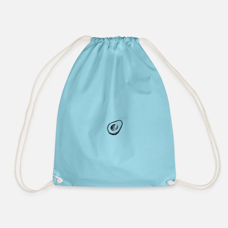 Avocado - Turnbeutel - Aqua