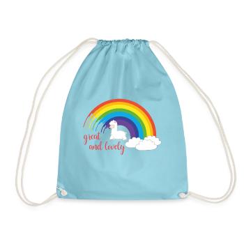 Great and lovely - Sac de sport léger - aqua - Devant