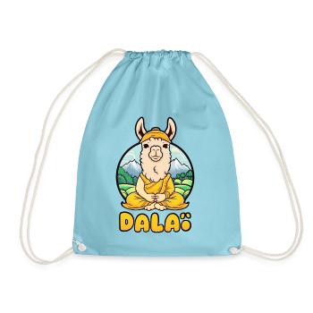 Dalai Lama - Turnbeutel - Aqua - Vorne