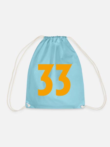 33 - Turnbeutel - Aqua
