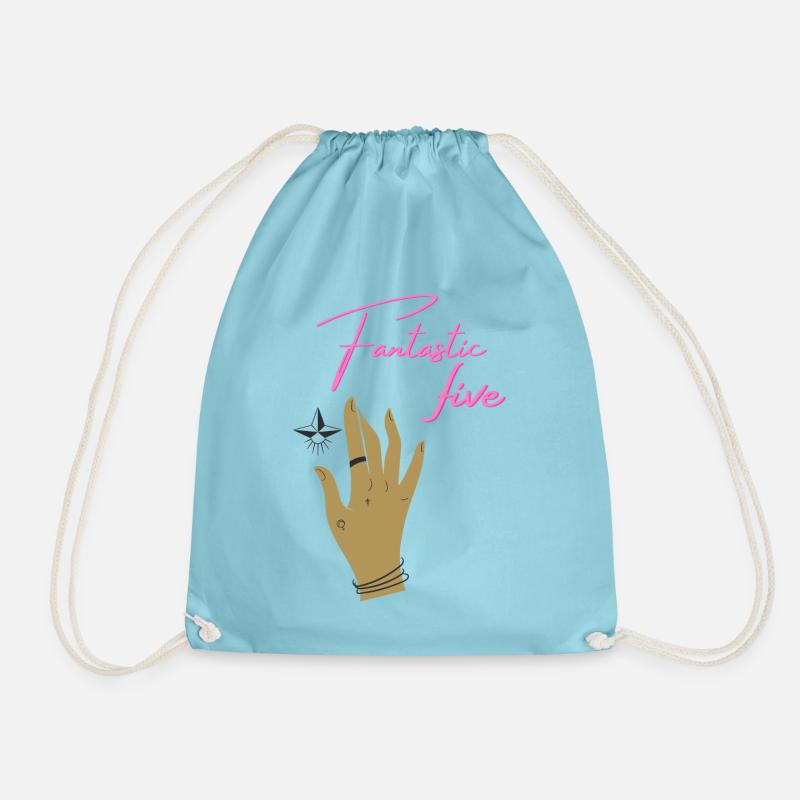 fantastic five - Turnbeutel - Aqua