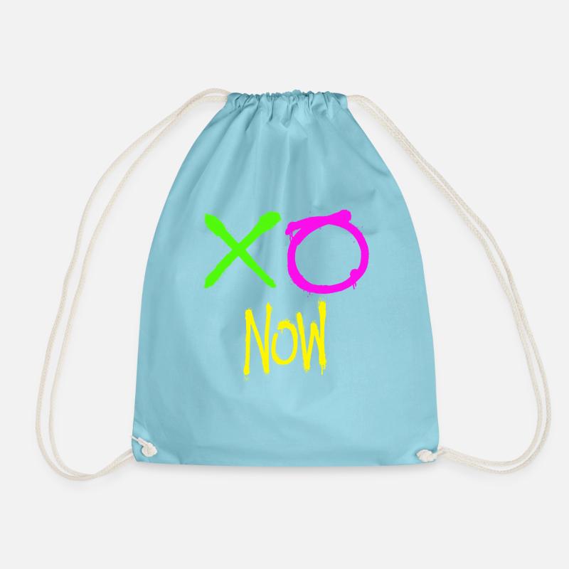 XO Now - Turnbeutel - Aqua